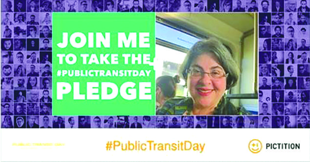 First-ever ‘public transit day’ message: Ride, don’t drive