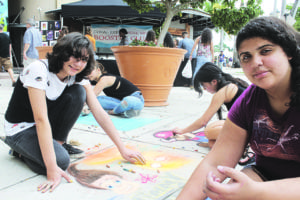 The South Miami Arts Festival scene sings despite the rainy start