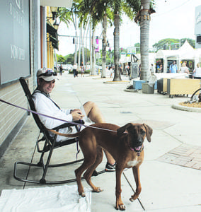 The South Miami Arts Festival scene sings despite the rainy start