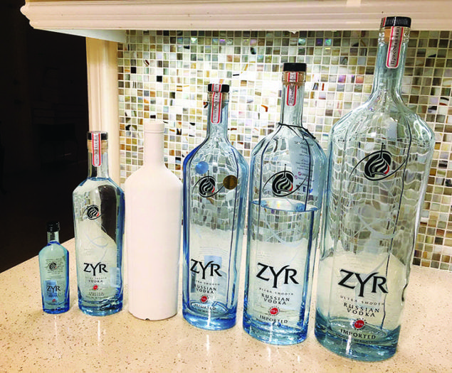 Local Russian Zyr Vodka has a story to tell...