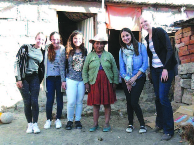 Divine Savior students visit Peru on mission trip