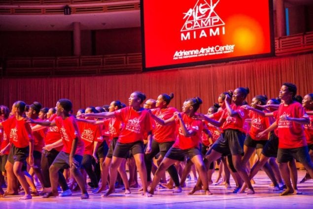 First Lady recognizes AileyCamp Miami during ceremony at the White House