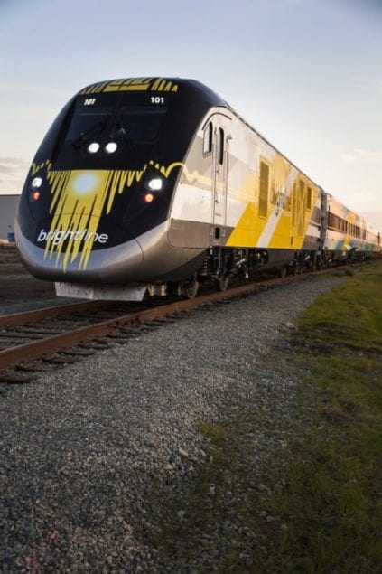 Siemens completes Brightline’s first trainset for testing in Florida