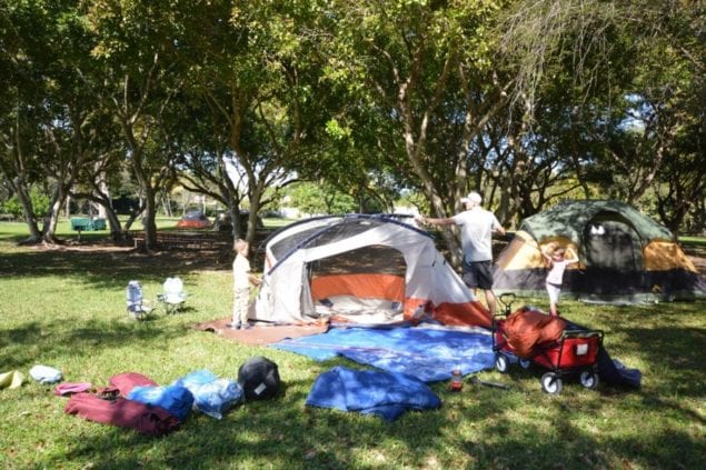 Village’s Camping in the Park & Movie Night returns in Feb.