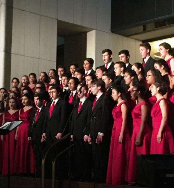 Caroling Competition features performances by 29 schools