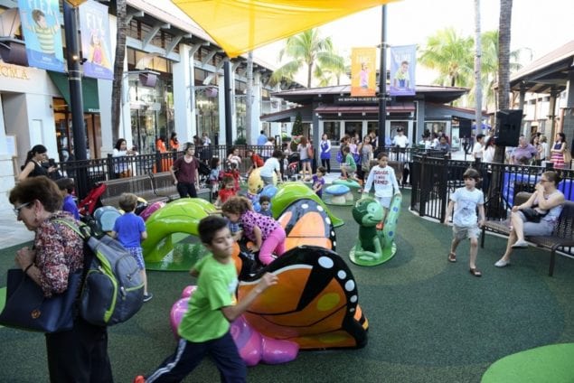 New children’s play area opens at The Falls Shopping Center