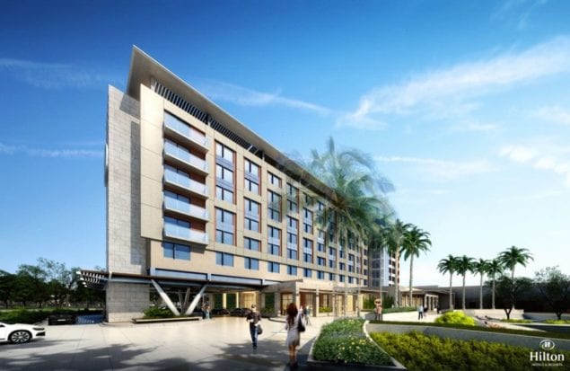 Baptist Health breaks ground for new Hilton Miami/Dadeland hotel