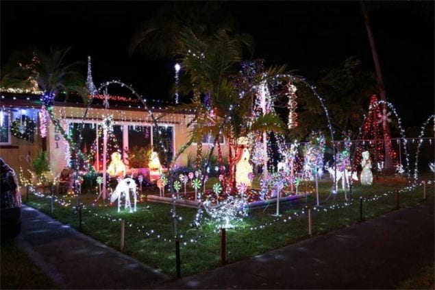 Hoffman Cruz continues his light display honoring dad