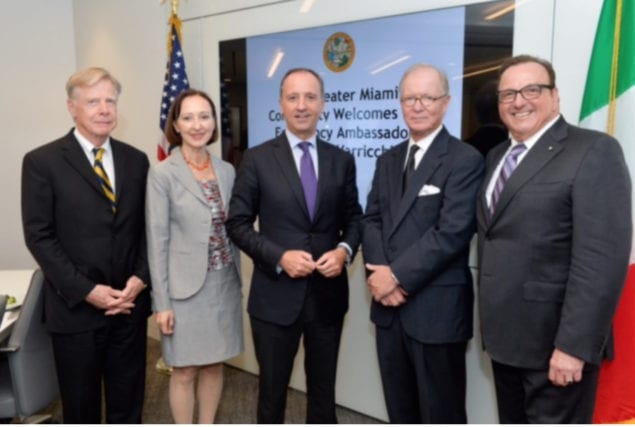 Shutts & Bowen welcomes Italian Ambassador to Miami