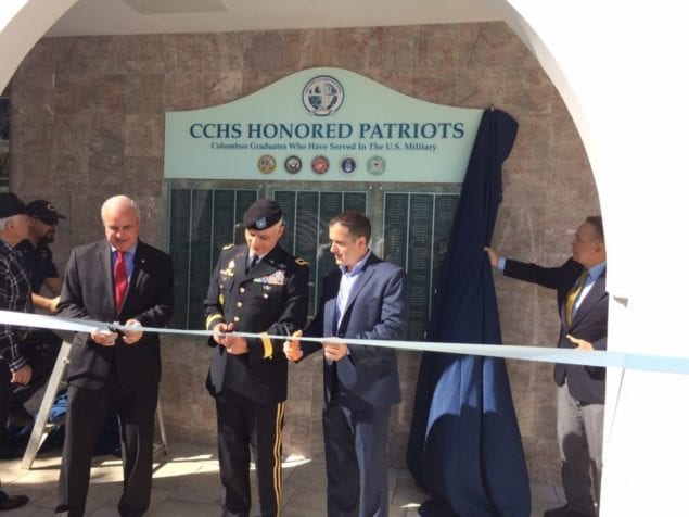 CCHS Patriot Plaza honors alumni who served in the armed forces