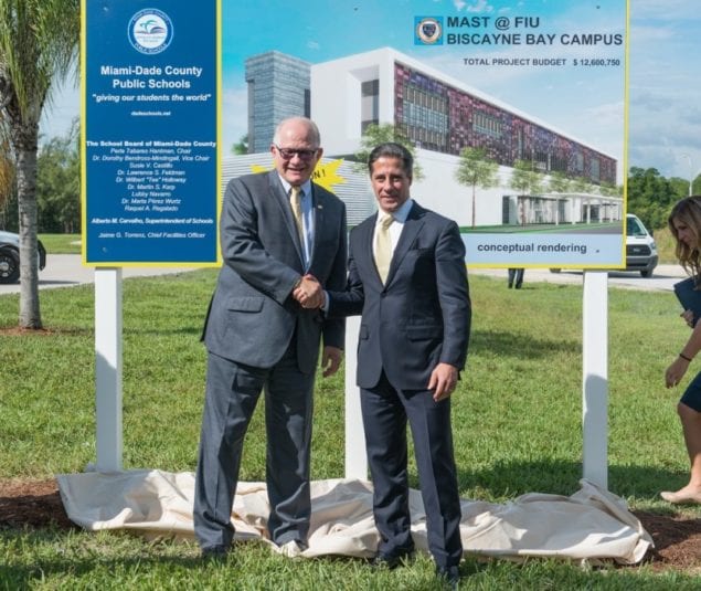 MAST@FIU Celebrates Construction Kick-off for New School at Biscayne Bay Campus