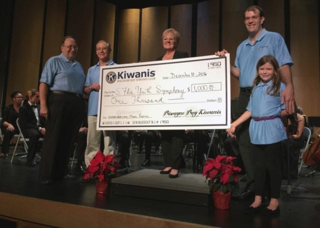 Biscayne Bay Kiwanis Club helps SFYS attend music festival, inauguration