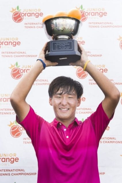 Junior Orange Bowl crowns champs in tennis, golf, basketball tourneys