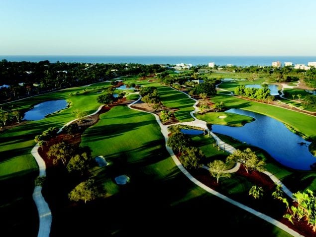 Naples Beach Hotel & Golf Club offering daily golf/spa credit to Florida residents