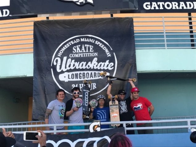 Skaters complete 24-hour Ultra Skate event at Homestead-Miami Speedway