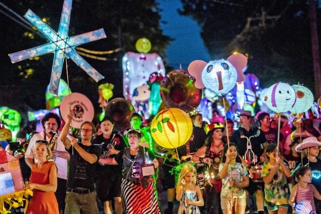 Likened  lantern parade courtesy of the Atlanta BeltLine