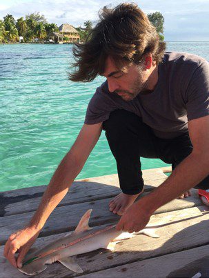 dr-chapman-measuring-a-bonnethead-shark-to-train-volunteers-002