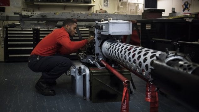 Miami sailor serving aboard U.S. Navy aircraft carrier