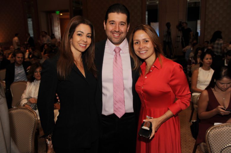 Photograph of Sylvia Dilsen, Marc Schmulian and Raquel Kaufman