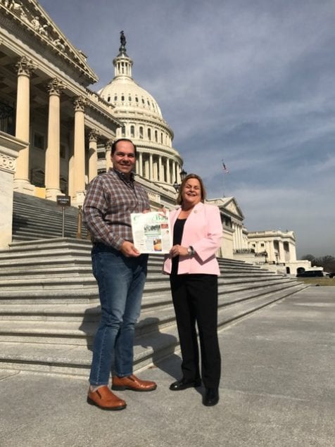 Casals meets Ros-Lehtinen during Washington, DC, visit