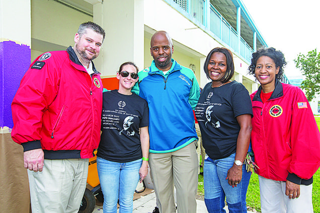 City Year Miami help[s transform elementary school in Homestead