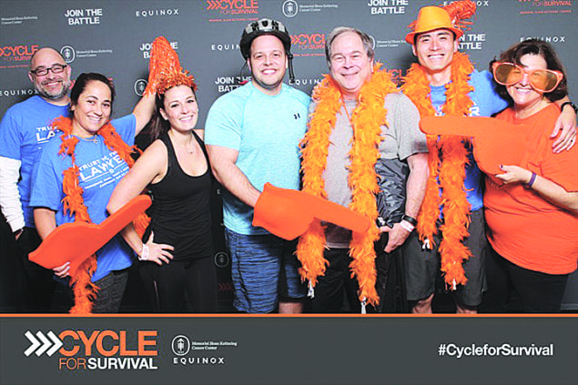 Participates in miami’s ‘cycle for survival’ event and raises close to $3,000 to battle rare cancers