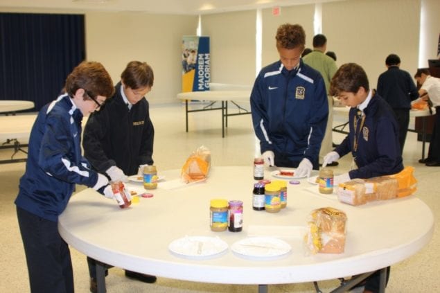 Belen Jesuit Preparatory School celebrates with day of service