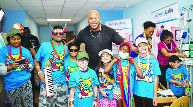 Flo Rida first celebrity ambassador for the Jackson Health Foundation