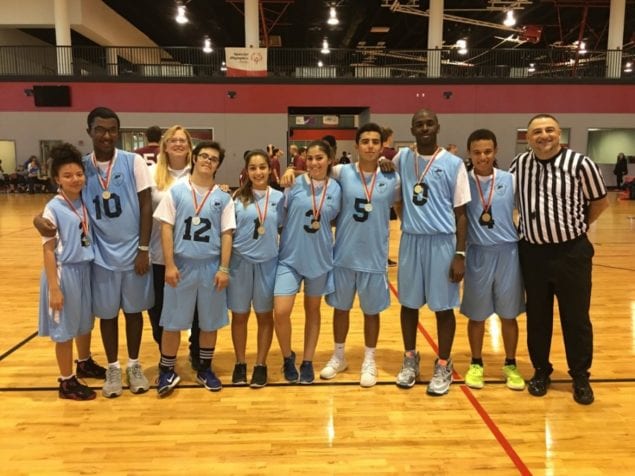 Palmetto High Special Olympics basketball team wins gold medal