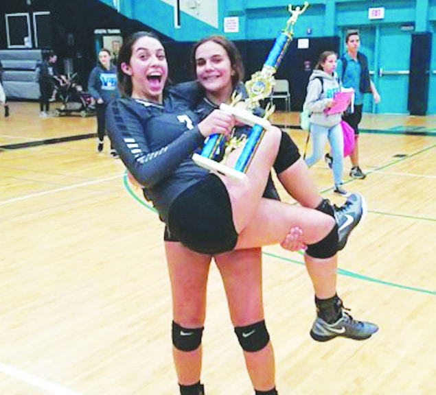 Volleyball sisters make their marks on local sports scene