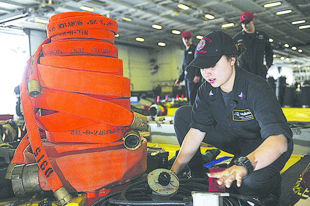 Miami native prepared for inspection of ship