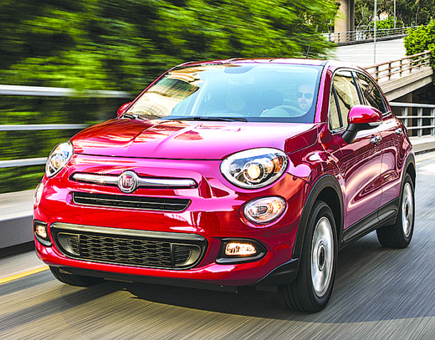 Fiat 500X is a five-passenger subcompact crossover