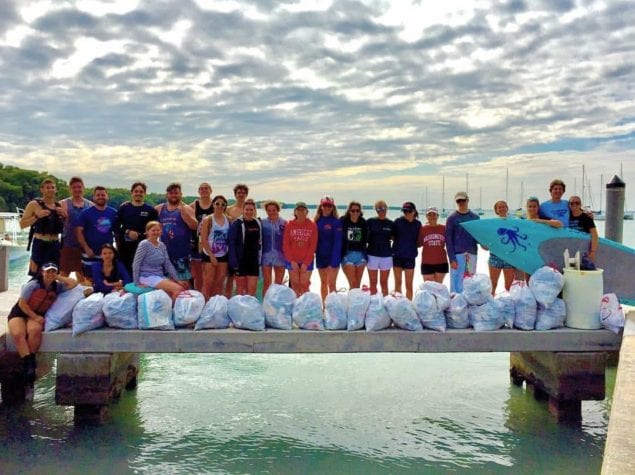 Debris Free Oceans volunteers share in effort to keep local beaches clean