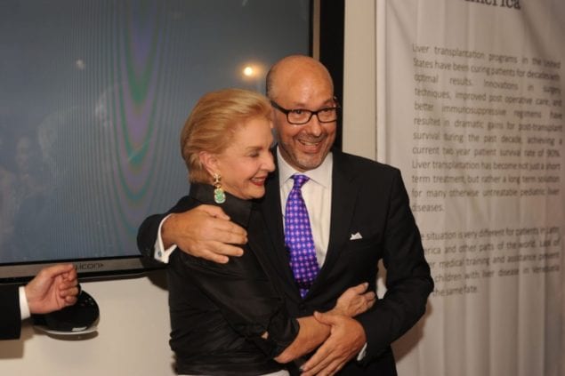 Carolina Herrera hosts fundraiser for FundaHigado America Foundation