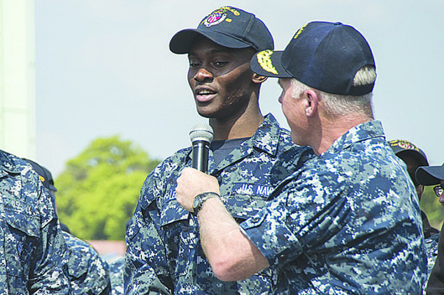 Miami sailor gets to question admiral