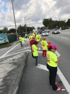 Residents opposed to the construction of a massive Somerset Academy K-12 say that it is incongruous with the area and could lead to gridlock blocking emergency vehicles. (Photo credit: Sunset Neighbors)