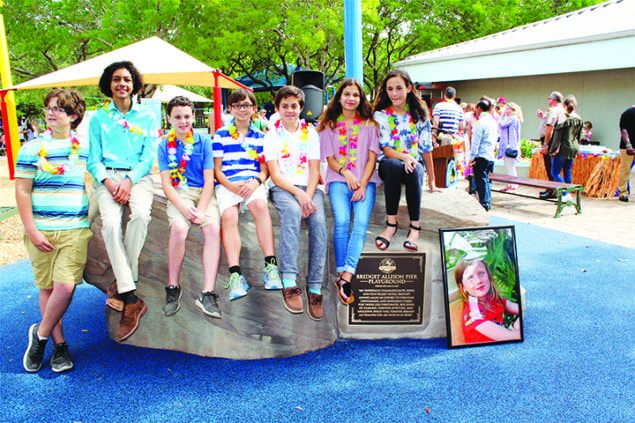 Park's playground dedicated in memory of Bridget Allison Pier