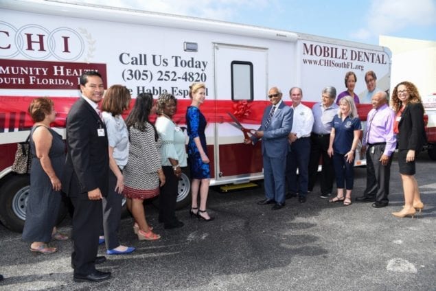 CHI unveils new state-of-the-art mobile dental trailer at ceremony