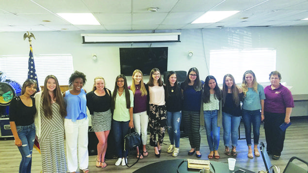 2017 Girls State delegates, alternates attend orientation