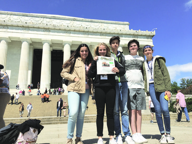 Palmer Trinity School students visit sites in Washington, DC