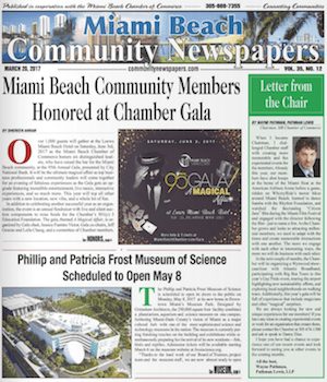 Miami Beach Florida Newspaper