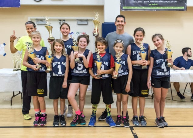 Beth Am Rookie Girls Basketball Champions