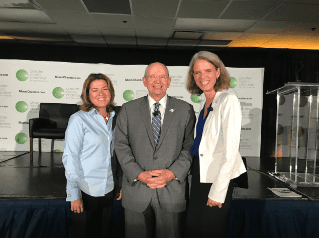 Greater Miami & The Beaches' Chief Resilience Officers Susy Torriente, Jim Murley,&  Jane Gilbert