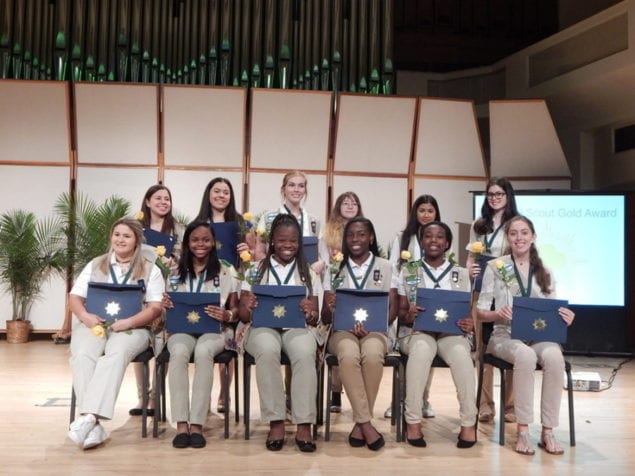 Local Girl Scouts Take Actionearn Prestigious Gold Award Featured