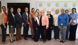 Members of the management team of Miami-Dade County’s Health Department.