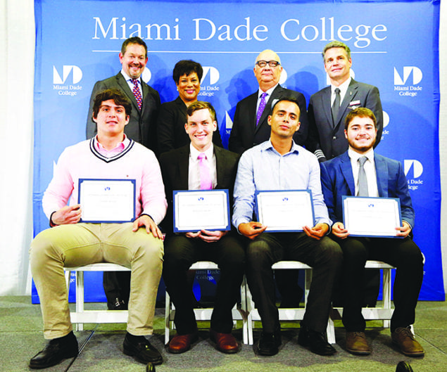 Six MDC aviation students receive Timothy E. Johnson Jr. Scholarships