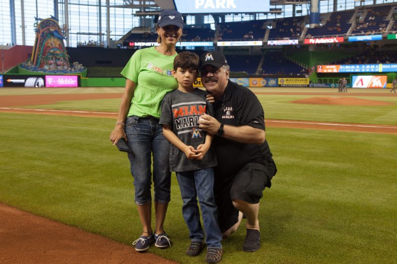 Miami Marlins MLB Fearless Against Autism Personalized Baseball