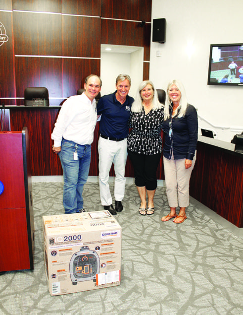 Residents brave the rain to attend Hurricane Preparedness Workshop