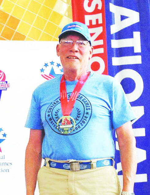 Resident wins two silver medals in National Senior Games swim