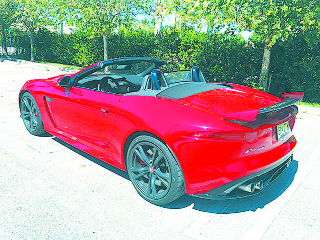Jaguar F-Type SVR tops field at Topless in Miami competition